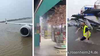Extremes Unwetter auf Mallorca: Wasser strömt in Flughafen – Bilder und Videos zeigen Ausmaß