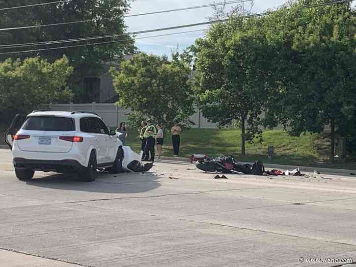 FWPD: Motorcyclist upgraded to 'stable' condition after crash on city's north side