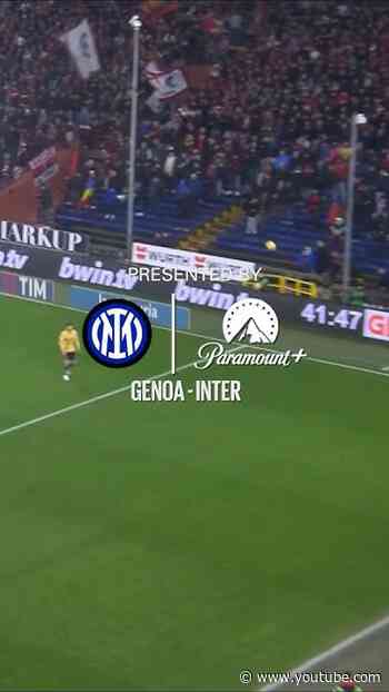 Genoa-Inter 23/24 in 59" 🏆🇮🇹 #IMInter #Shorts