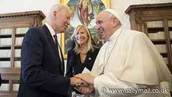 Biden WILL meet the Pope during the G7 in Italy... despite the president's abortion rights push