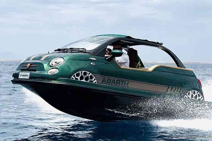 Abarth Offshore: bizarre Abarth-speedboot met 230 pk