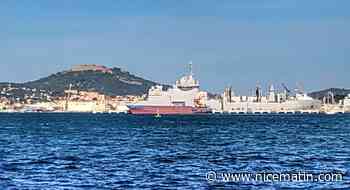 Le cargo Luna-S s'apprête à quitter Toulon
