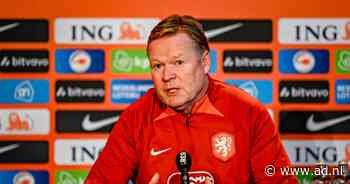 LIVE Oranje | Bondscoach Koeman aan het woord: wat zegt hij over nieuwkomer Maatsen?