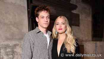 Kate Hudson, 45, enjoys family outing with son Ryder, 20, as pair attend Max Mara fashion show in Venice