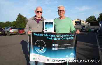 Boxted given two 'Dark Sky Hero Awards' after light pollution changes