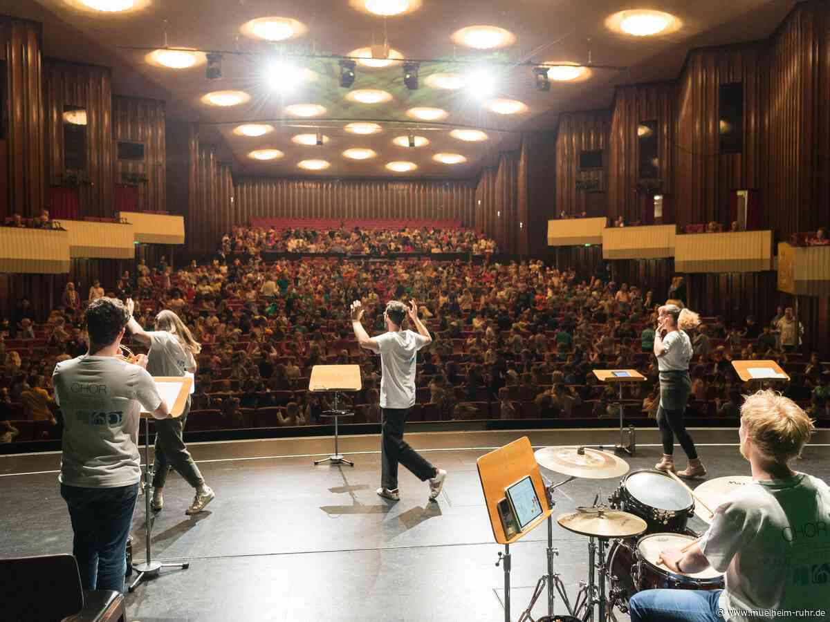 "SingPause" in Mülheim an der Ruhr: 750 Kinder sorgten für Begeisterung