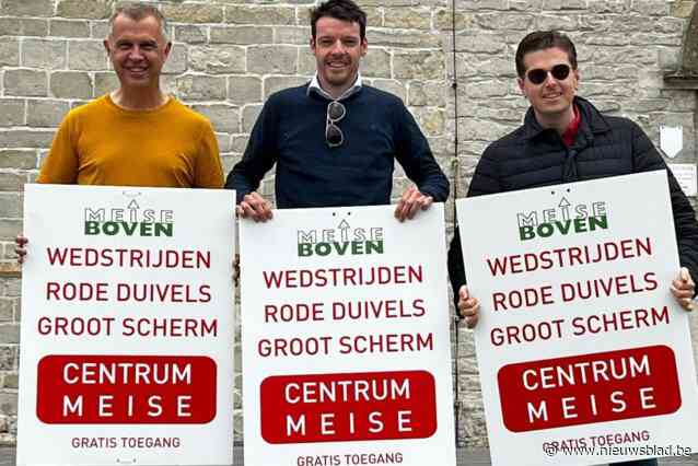 Na zes jaar opnieuw groot scherm in Meise-centrum