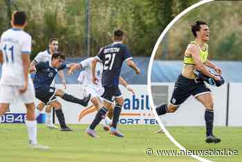 VIDEO. Boem patat! Spelers van San Marino gaan uit hun dak na wereldgoaltje in oefenwedstrijd