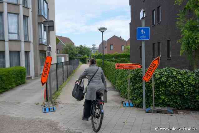 Omhoog of omlaag? Fietsers krijgen wel heel uitdagende instructies bij wegomleiding