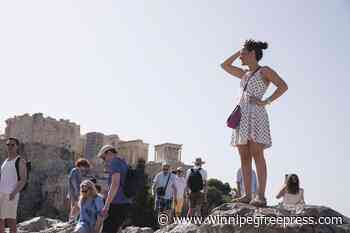 Heat wave in Greece halts visits to Acropolis as drones with thermal cameras monitor temperatures
