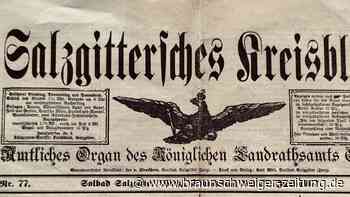 Was ein Blick ins Salzgittersche Kreisblatt von 1907 verrät