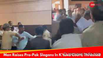 Gansgter Suspected Of Issuing Death Threats To Gadkari Raises Pro-Pakistan Slogans In Karnataka Court, Thrashed