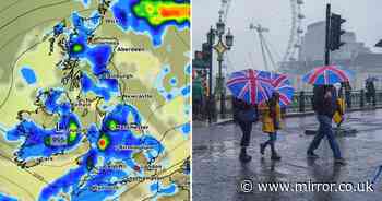 UK weather: Summer washout fears as 48-hour 'wall of rain' to pummel UK in days