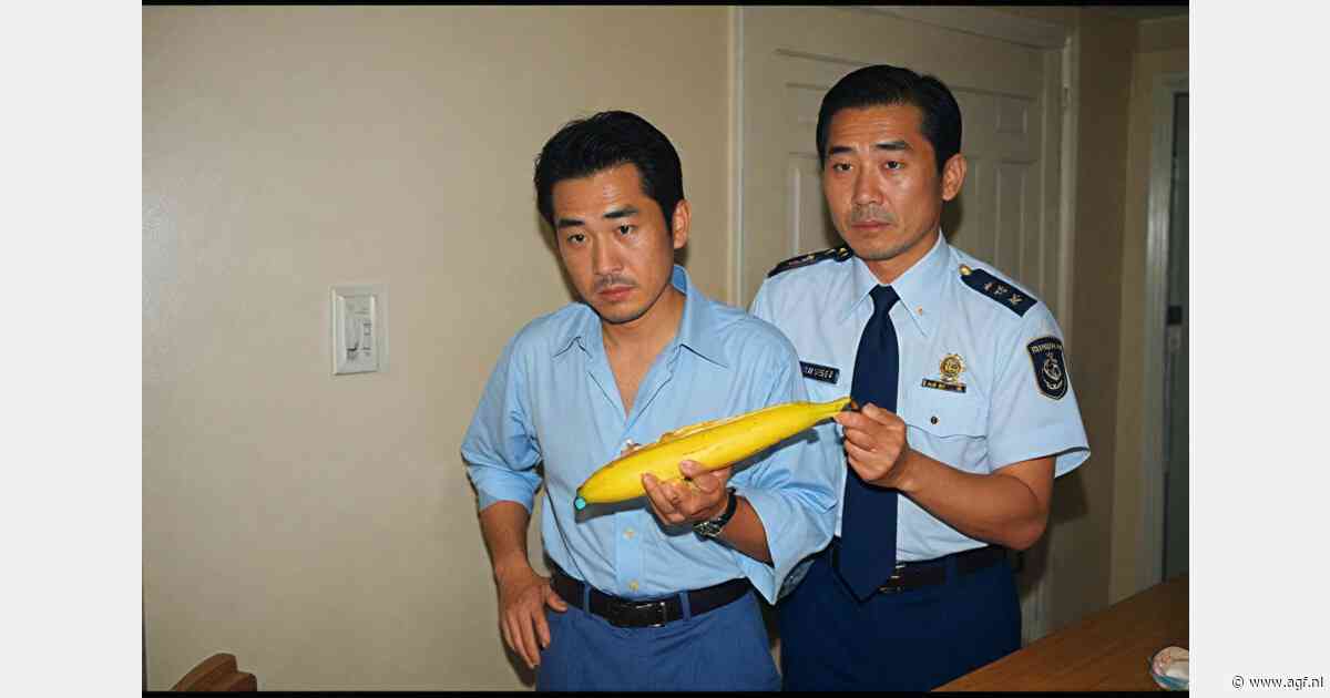 Japanse man gearresteerd voor mishandelen vrouw met bananenschil