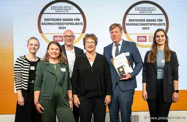 Projekt "Blue Marble Health - einfach | gesund | nachhaltig" gewinnt den Deutschen Award für Nachhaltigkeitsprojekte