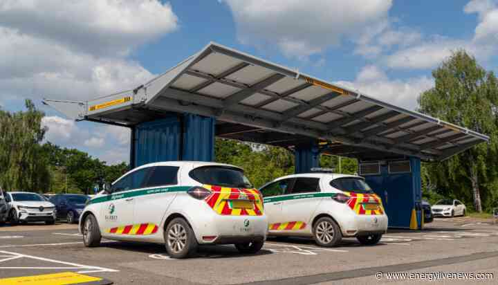 Surrey Council charges ahead with solar-powered EV hub