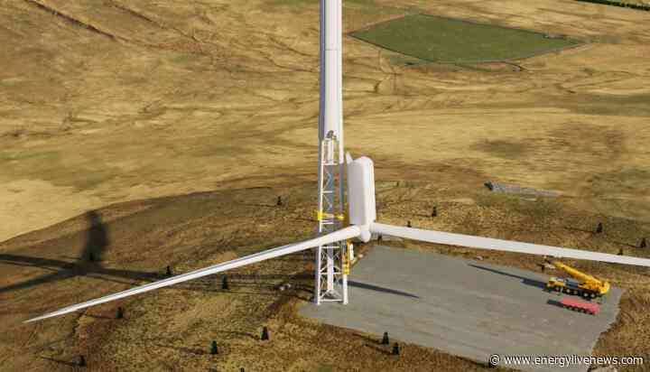 Wind turbine project breezes towards self-rising success