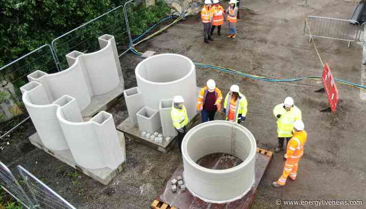 Flowing forward: 3D concrete printing shapes UK water infrastructure