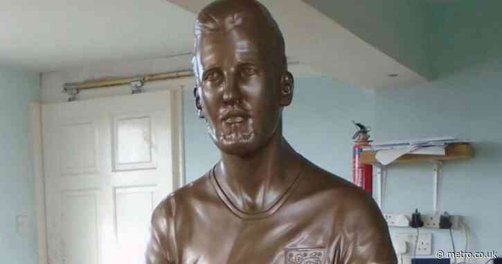 A £7,200 Harry Kane statue wasn’t installed at station over fears trains would crash