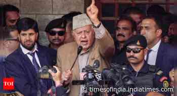 'Pakistan government wanting peaceful atmosphere with us, let's open door to them': Farooq Abdullah