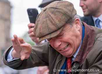 Nigel Farage offered private security as man charged after objects thrown during campaign