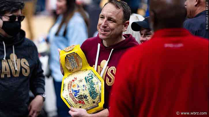 Dog fight! Joey Chestnut 'gutted' to be out of July 4 hot dog eating contest over brand dispute