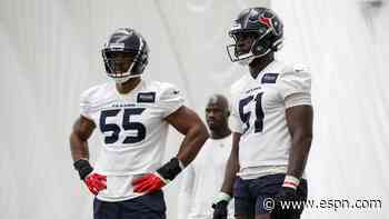Texans ready to pack pass-rush punch between Hunter, Anderson Jr.