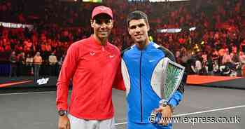 Rafael Nadal and Carlos Alcaraz Olympics link-up confirmed as pair to go in unprepared