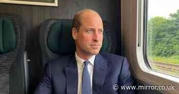 Royal fans spot glaring error on Prince William's monogram at public engagement
