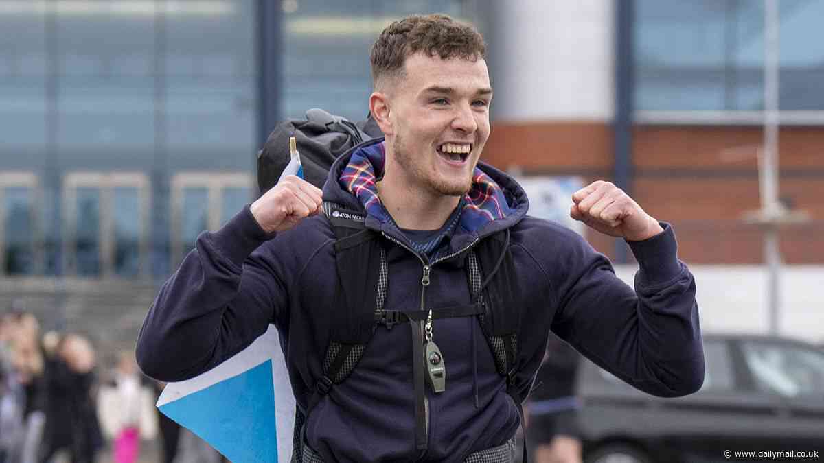 Scotland fan, 20, is travelling from Glasgow to the Euros in Germany on FOOT to raise money for male suicide prevention charity