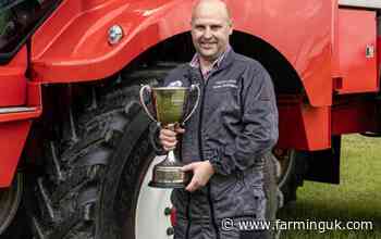 Oxfordshire farm worker wins prestigious sprayer operator award