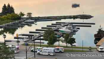 'Person in distress' at Barrie marina