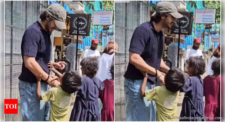 Arhaan Khan's gesture for kids goes VIRAL