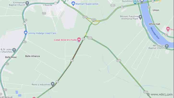 Assumption Parish highway closed due to deadly crash