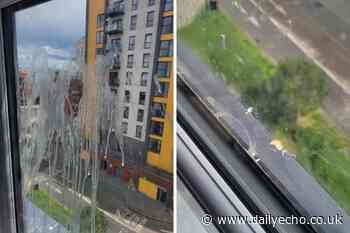 Eggs pelted at windows of Centenary Quay apartment