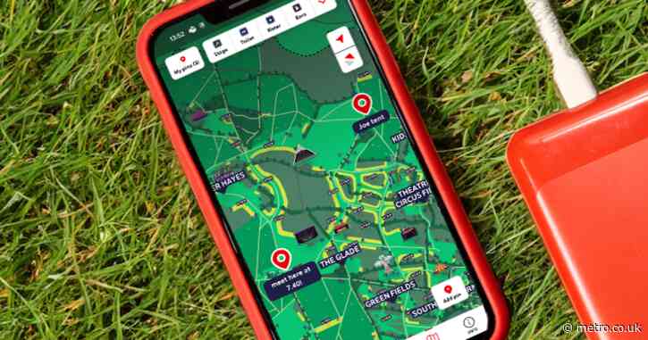 The official Glasto app will make sure you never lose your tent again