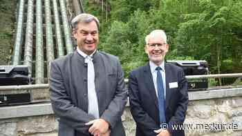 Glückwunsch von Söder: Jubiläum des Walchenseekraftwerks mit Ministerpräsident gefeiert
