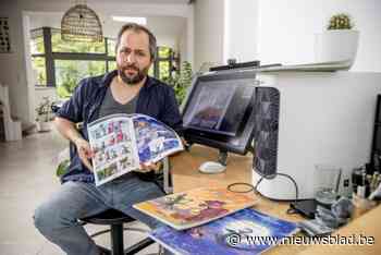 Heistse tekenaar Frodo De Decker (42) lanceert eerste lange avontuur van stripheld De Ridder: “Steunen via crowdfunding nog mogelijk”