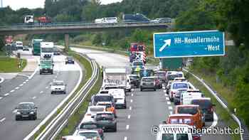 Nach Unfällen: A25-Fahrstreifen für Reparatur gesperrt