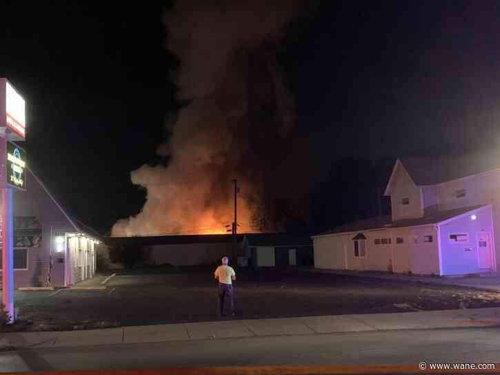Arson team investigates fire at storage facility on Broadway