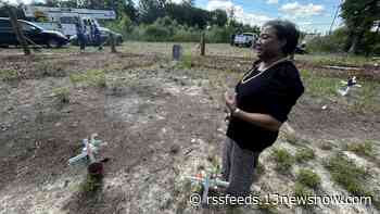 Site of historic African American Oak Grove cemetery in Williamsburg uncovered after years of overgrowth and decay