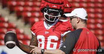 Odoms-Dukes working to crack Calgary Stampeders’ starting lineup