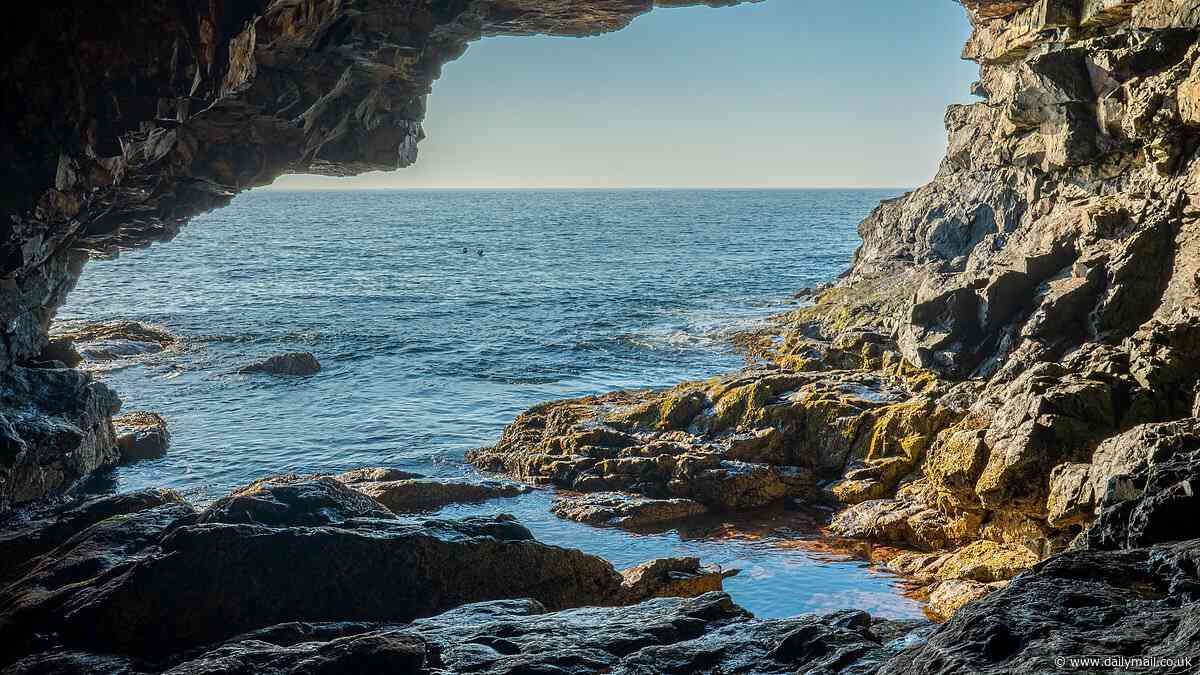Fascinating secrets of one of America's most beautiful national parks - including hidden cave you can explore and mysterious cross carved near peak of stunning mountain