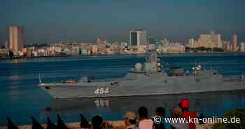 Russische Kriegsschiffe in der Karibik: Ersten Schiffe durchqueren Bucht vor Havanna