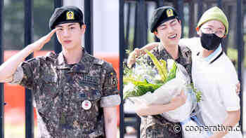 Jin de BTS completó su servicio militar obligatorio