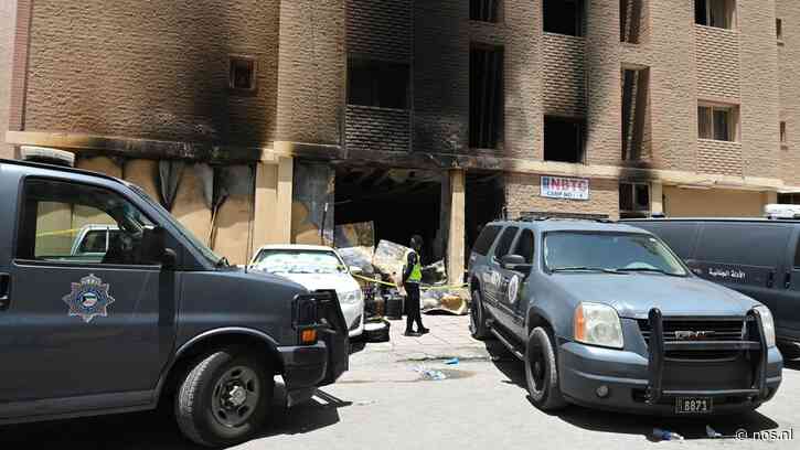 Zeker 49 doden door brand in wooncomplex voor werknemers in Koeweit