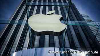 Apple: Aktie auf Rekordhoch, Apple ist wieder der wertvollste Konzern an den Börsen