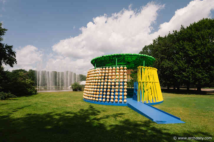 Addressing Racism in Sports Through Immersive Architectural Design: Yinka Ilori Imagines Reflective Pavilion for Haus der Kulturen der Welt in Berlin, Germany