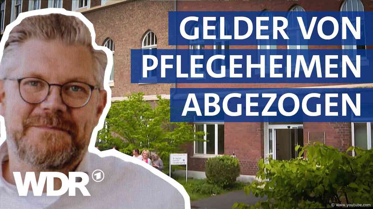 Pflege-Skandal um plötzliche Pleiten: Ermittlungen gegen Aachener Unternehmer | Westpol | WDR