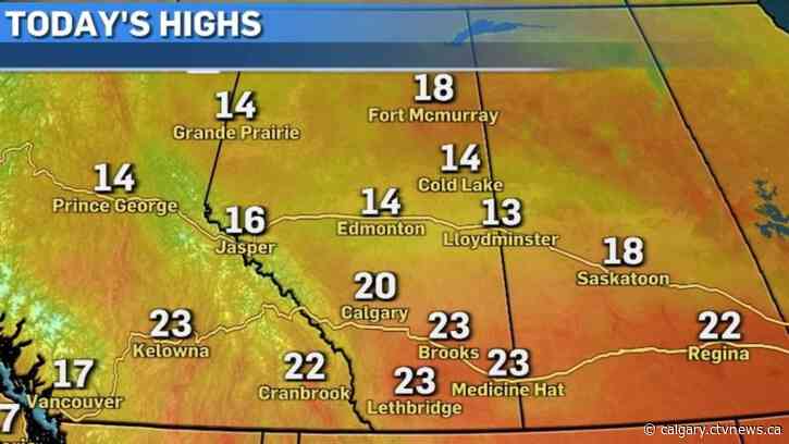 Calgary to see dry conditions for the next three days